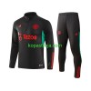 Manchester United Tränings Sweatshirtställ Svart 2023/24